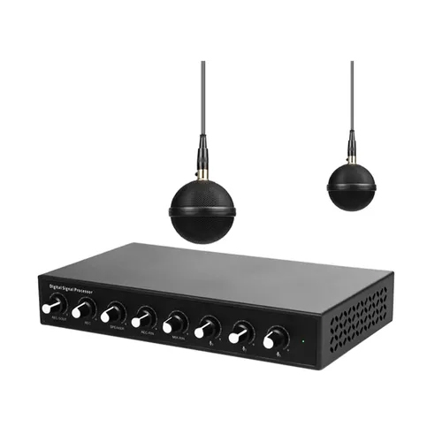 Digital Audio Processor 8 Mic Inputs Conference Room PeopleLink Pro Audio DSP