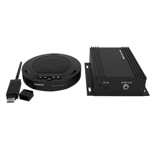 UHF Wireless Microphone System Handheld and Lavalier PeopleLink UHF Wireless Mic