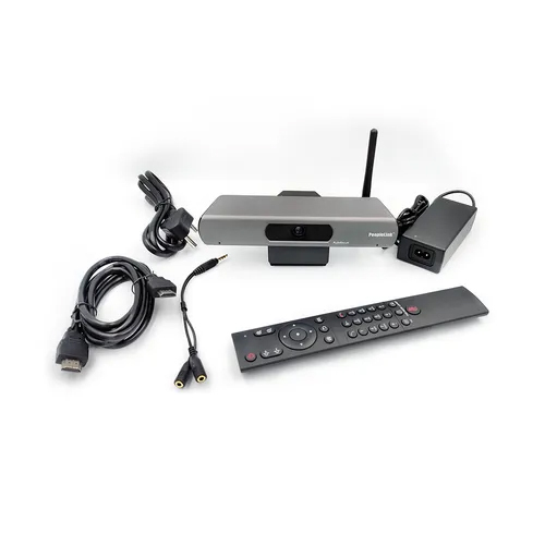 4K Video Bar with 12X PTZ Camera for Large Rooms PeopleLink 4K Videobar PTZ