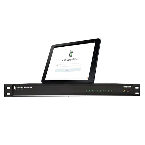AV Control System for Meeting Rooms IP Serial Relay PeopleLink InstaController