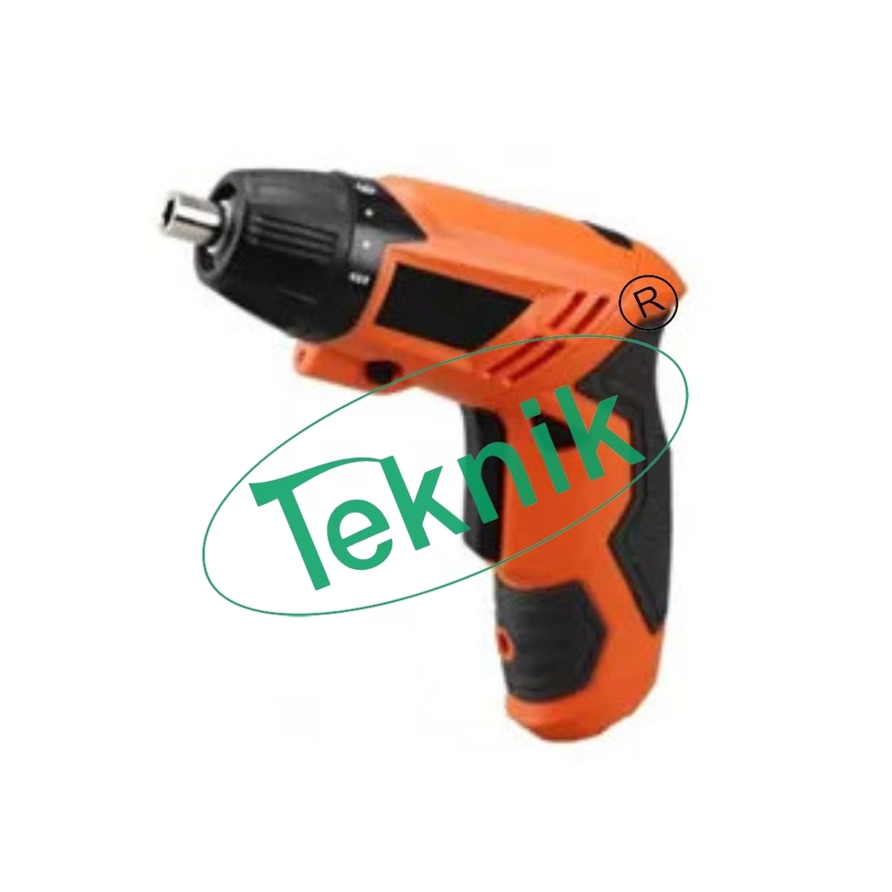 Electric Cordless Screwdriver Set - 0.4 Kg, 4.8 V, 3.5 Nm Torque, 200 Rpm Speed | Ideal For Engineering Electronic Instruments