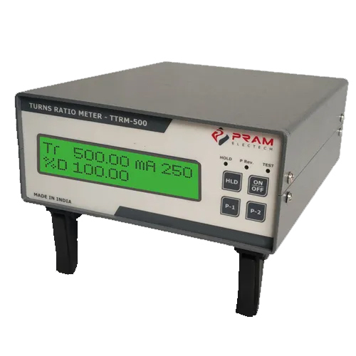 TTRM-500 Turns Ratio Test Kit - Aluminium, 170 mm X 210 mm X 87 mm , High Accuracy 0.1%, Digital Display, Industrial Use