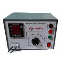 Ht Digital High Voltage Tester - Mild Steel, 1.5x1.5x2 Ft, White | Measuring Voltage Range: 3kv To 100kv, 1-year Warranty, Audio Indication System