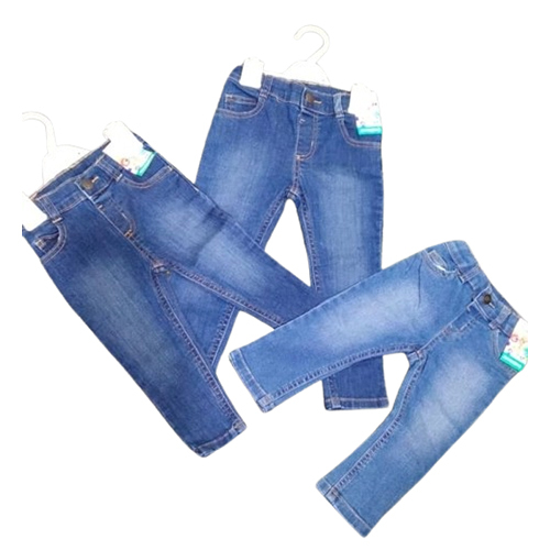Girls Denim Jeans - Denim Material, Various Sizes, Plain Dyed Blue Color | Perfect for Summer Wear, Designed Specifically for Girls