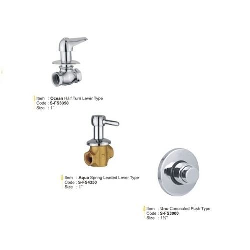 Stainless Steel Concealed Lever