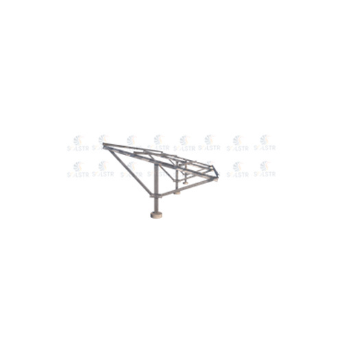 Single Pole Solar Ground Mounting Structure