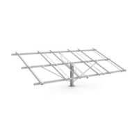 Solar Water Pump Structure - Color: Silver