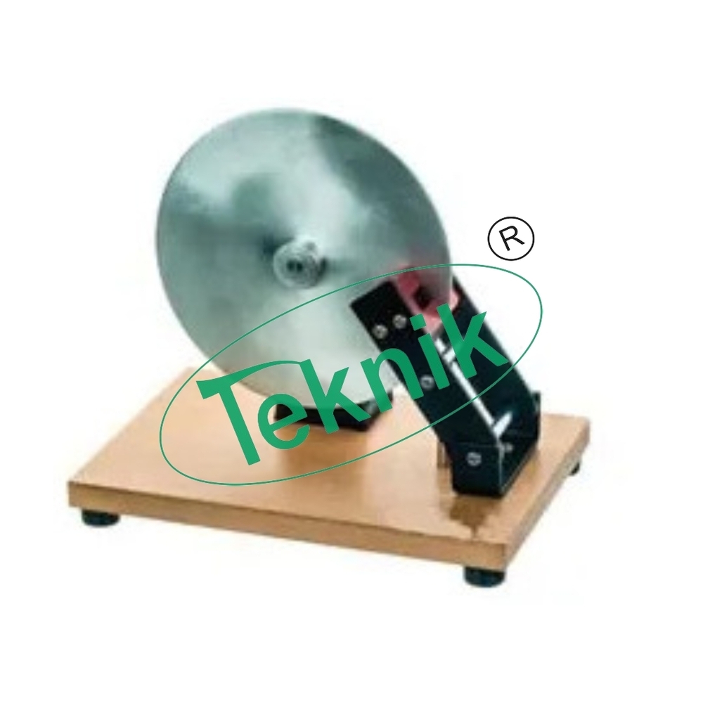 Eddy-current Braking System - Aluminum Disc 120mm Diameter, 20mm Driving Pulley, Pivoted Magnetic Arm For Engineering Electronic Instruments