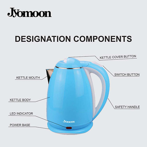 JMN KT 49 Sky Blue Electric Kettle