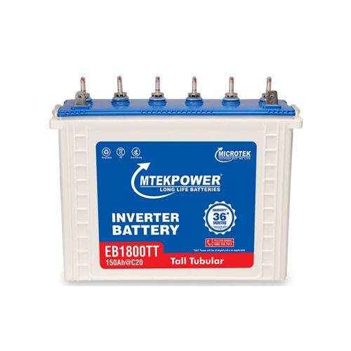 Microtek Inverter Battery - Battery Capacity: <150Ah Ampere-Hour  (Ah)