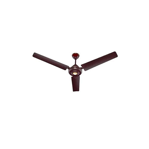 Solar 350 Rpm 12V Dc Ceiling Fan - Color: Brown