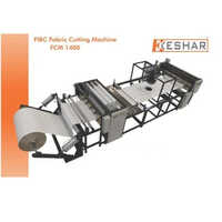 Fcm 1400 Fibc Jumbo Bag Cutting Machine - High-quality Steel, 22 Ft, Gray, Automatic Cutting Speed: 1800 Sq M/hr, Manual Control, 5-year Warranty