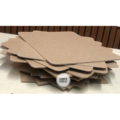 Ajanta Hardboard - Craft Paper, Various Sizes & Thicknesses , Anti-Rust, Uncoated, Zero Moisture Content, Elegant Brown Finish