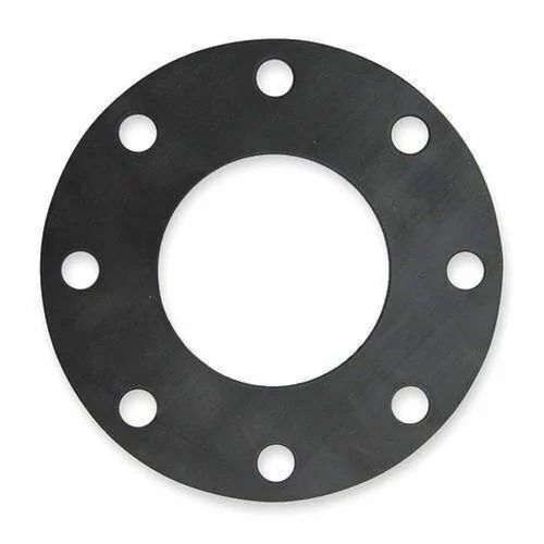 Industrial Rubber Ring Gasket - Color: Black