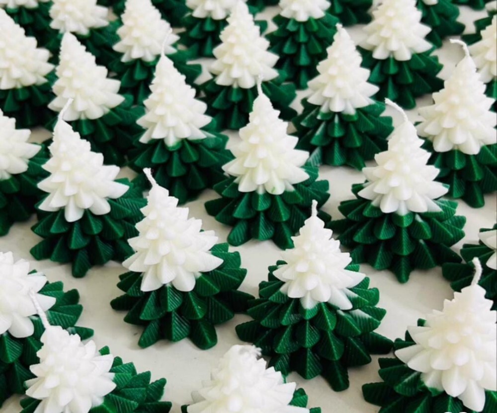 Christmas Tree Candle - Color: All Color Available