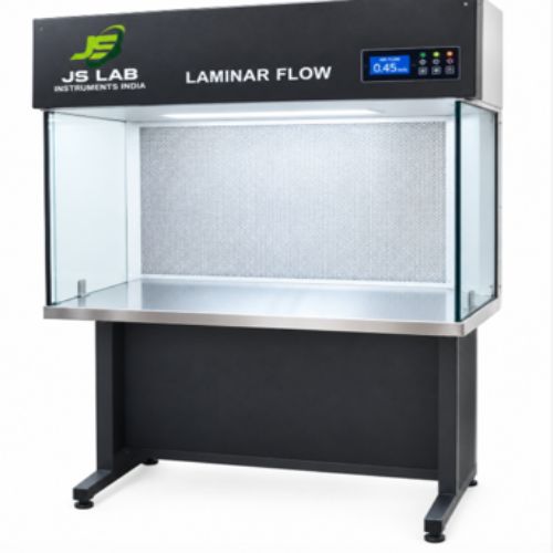 Horizontal Laminar Air Flow - MS Material, Standard Size, Elegant Silver Color | 220 Volt Power Input, Ideal for Clean Industrial Environments