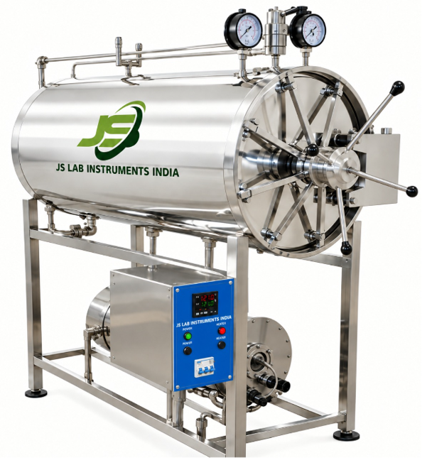 SS Horizontal Cylindrical Autoclave
