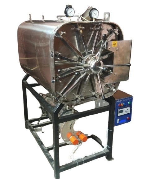 Horizontal Rectangular Autoclave - Application: Industial