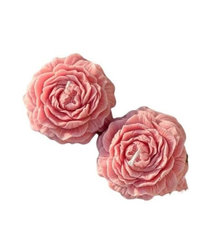 Peony Flower Candle - Color: All Color Available