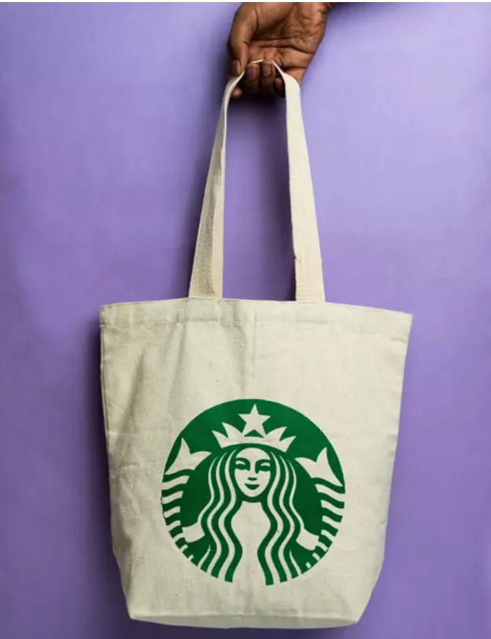 Women Canvas Zipper Tote Bag