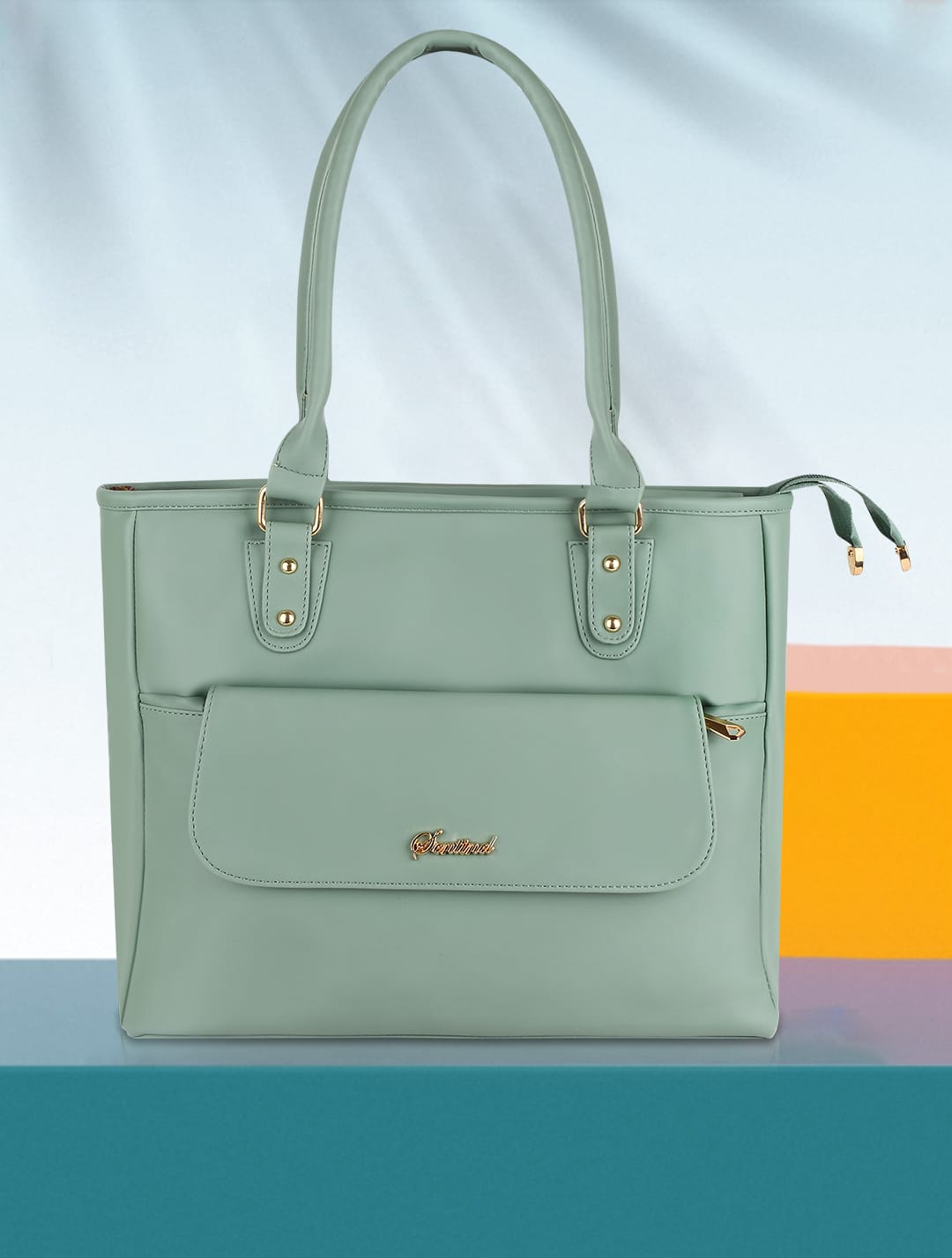 SENTINEL Green Women Handbag