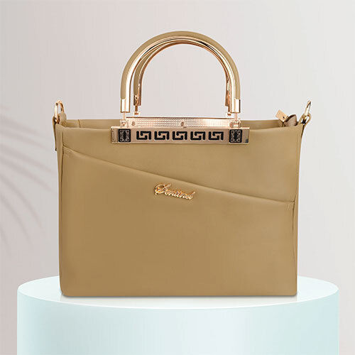 Sentinel Fancy Women Handbag - Color: Khakhi