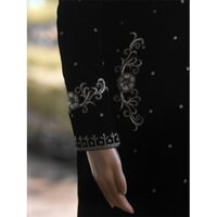 Velvet Suit With Hand Embroidery