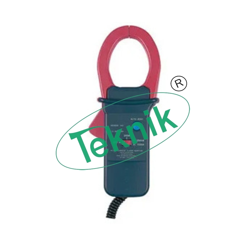 Hall Effect Clamp Meter - 2000a Ac/dc, 57mm Jaw Size, Auto Zero Function, Ideal For Engineering Electronic Instruments