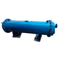 Mild Steel Hydraulic Oil Cooler - Color: Blue