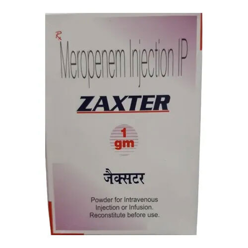 1gm Meropenem Injection Ip - Storage Instructions: Cool & Dry Place