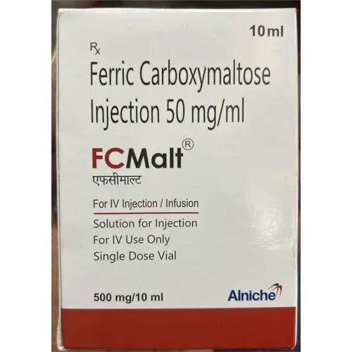 10ml Ferric Carboxymaltose Injection - Storage Instructions: Cool & Dry Place