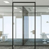 Aluminium Door Section - 16 X 45 Mm , High Strength, Rigid, Galvanized Surface Treatment, Custom Color Options, Multiple Grades Available, 1-year Warranty