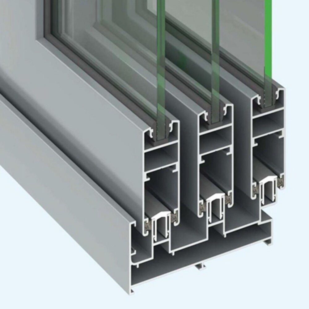 25Mm Ventana Series Aluminium Profile - Color: As Per Requirement