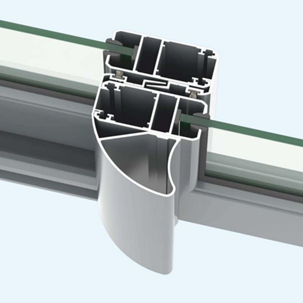 27Mm Domel Series Aluminium Profile - Color: As Per Requirement