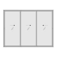 25mm Ventana Series Three Track Four Shutter Assembly - Aluminum, 25mm Size, Galvanized Finish, Custom Color Options | Multi-grade Durability, Easy Installation, 1-year Warranty