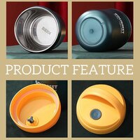 CHERRYBOX STAINLESS STEEL INSULATED FOOD JAR