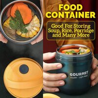 CHERRYBOX STAINLESS STEEL INSULATED FOOD JAR