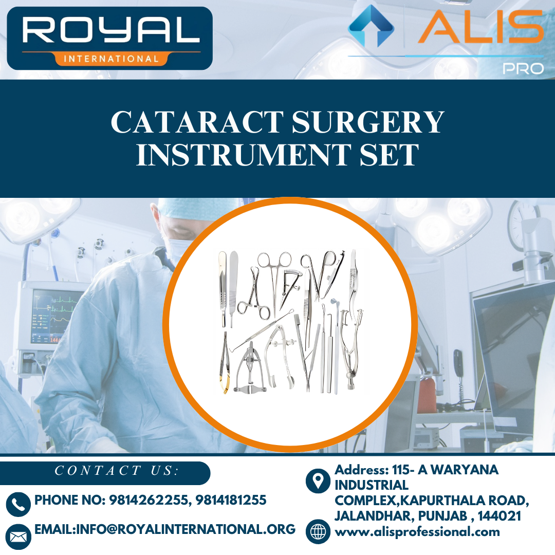 Cataract Surgery Instrument Set