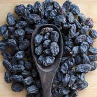 Black Dry Grapes