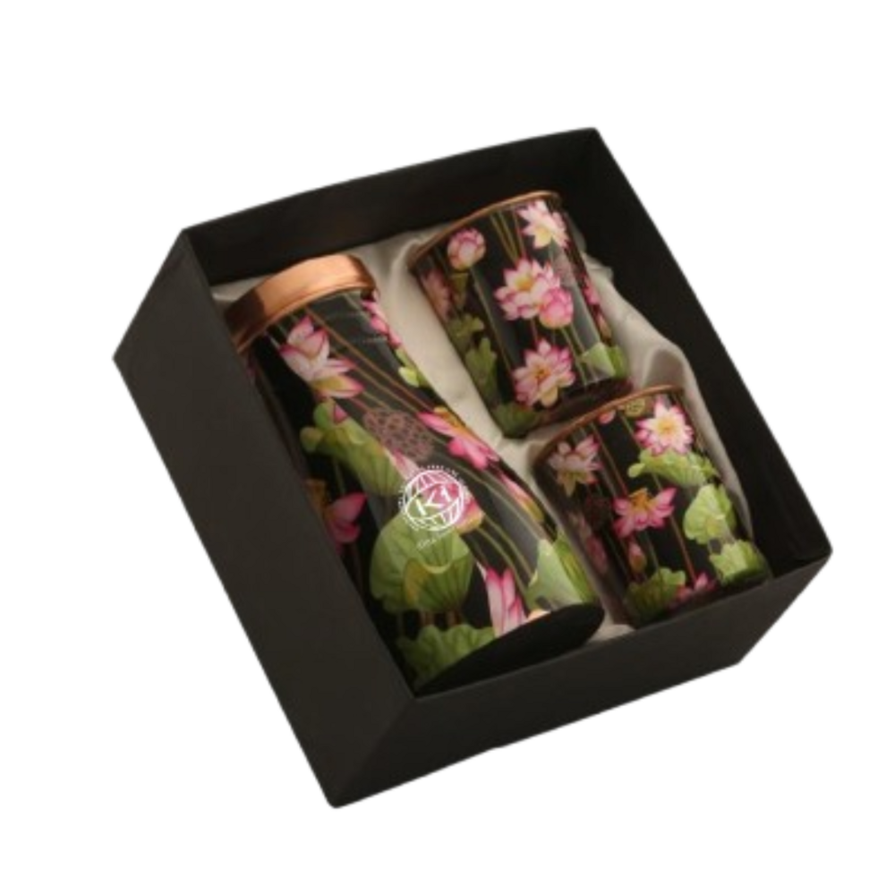 COPPER  JAR SET