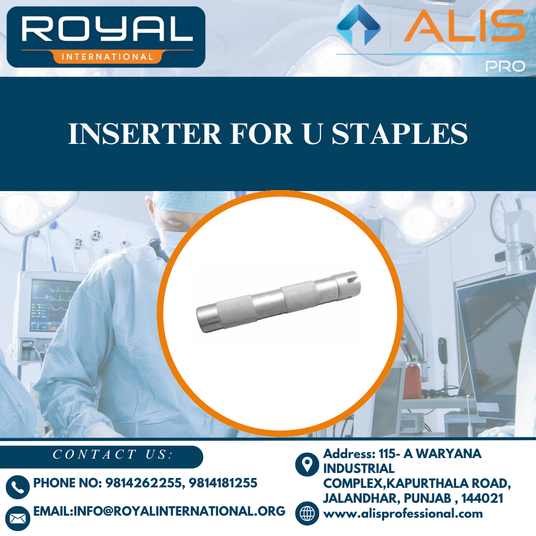 Inserter For U Staples