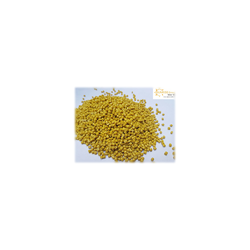 Yellow Roto Recycled Granules