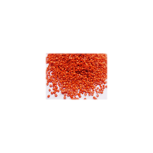 Orange Roto Recycled Granules