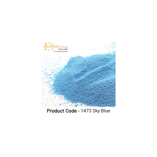 Sky Blue Roto Pulvarized Powder