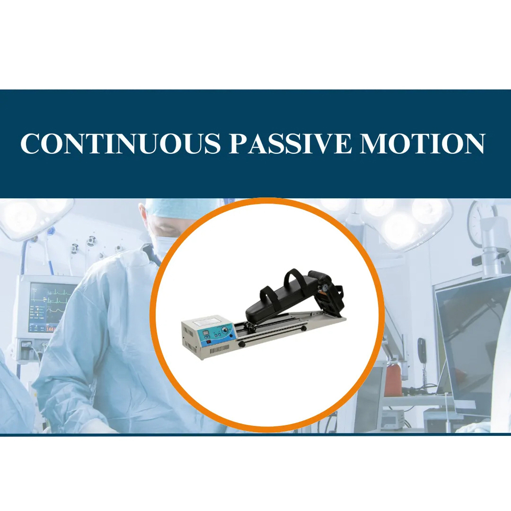 Continuous Passive Motion - Metal and Plastic Construction, 220V Electric Power, Automatic Operation, Portable Design, Adjustable and Variable Speed | Digital Display for Progress Monitoring