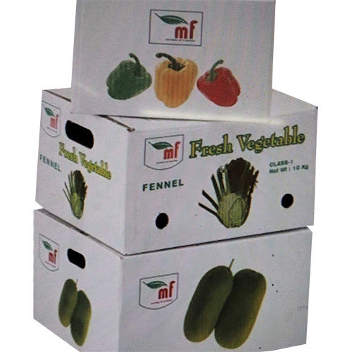 Vegetable Packing Box - Finishing: Glossy Lamination