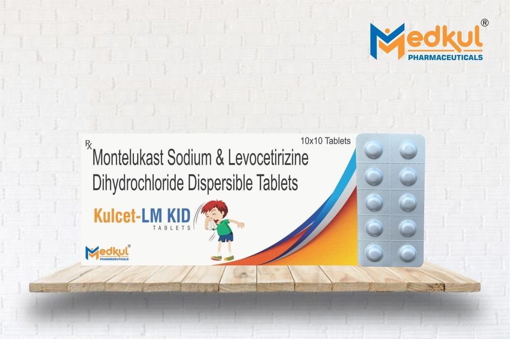 Levocetirizine  & Montelukast Sodium Dihydrochloride dispersible Tablets