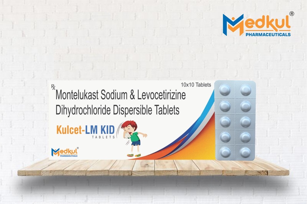 Levocetirizine  & Montelukast Sodium Dihydrochloride dispersible Tablets