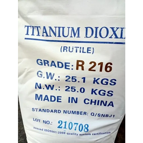 Tio2 R216 Titanium Dioxide - Purity: 99%