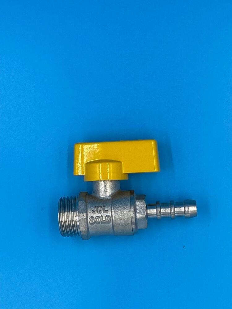 1/2 inch male  Gas Valve (JDL GOLD)